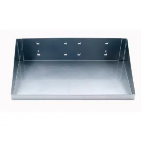 12" W x 6" D Silver Steel Shelf for LocBoard
