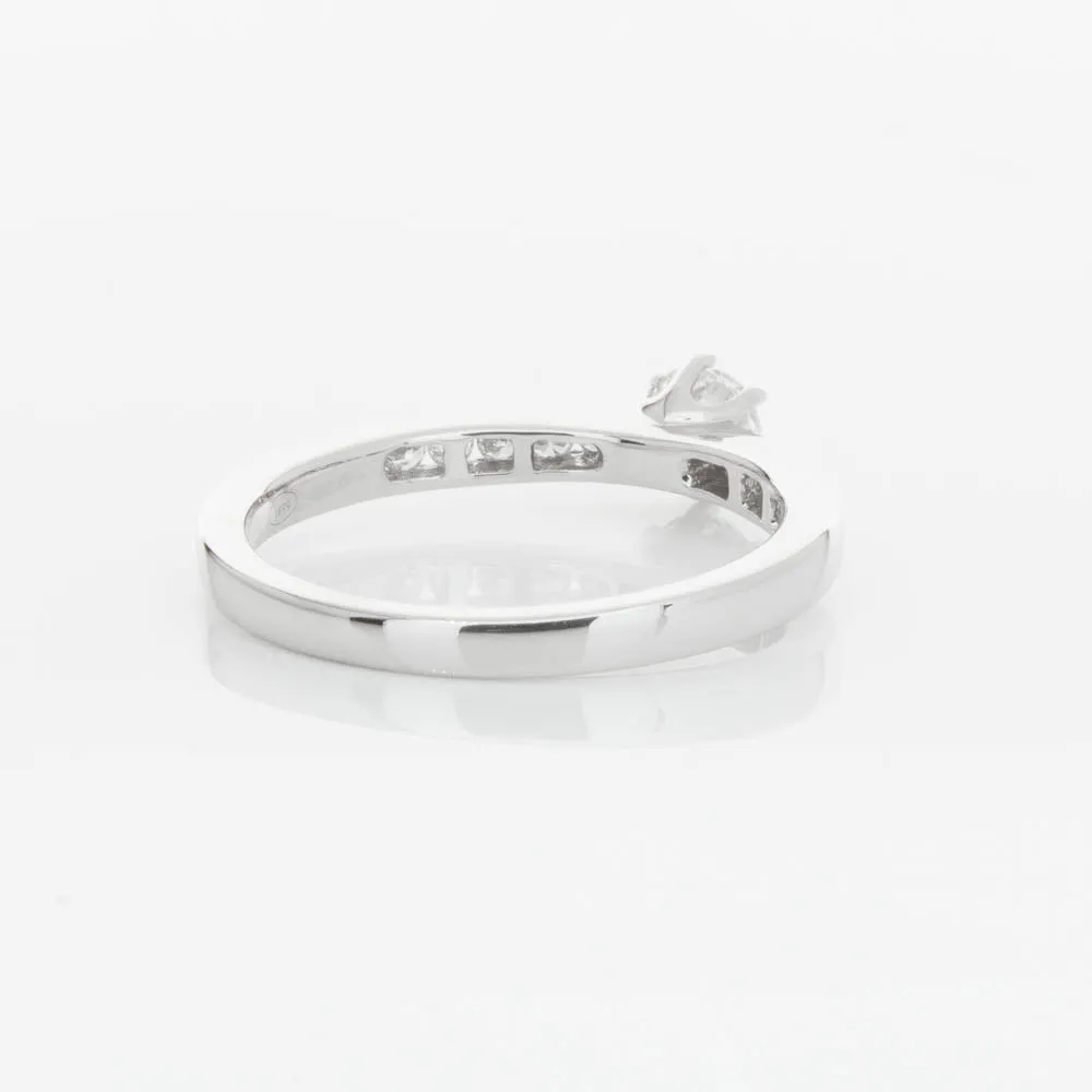 18ct White Gold .30ct Diamond Avalon Ring