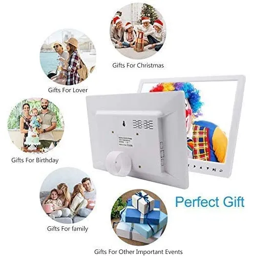 19 Inch Digital Photo Frame, Display, White