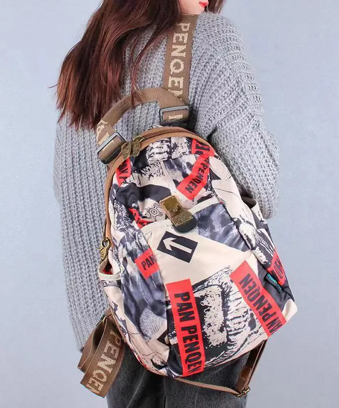 2024 New Leisure Travel Printed One Shoulder Crossbody Bag