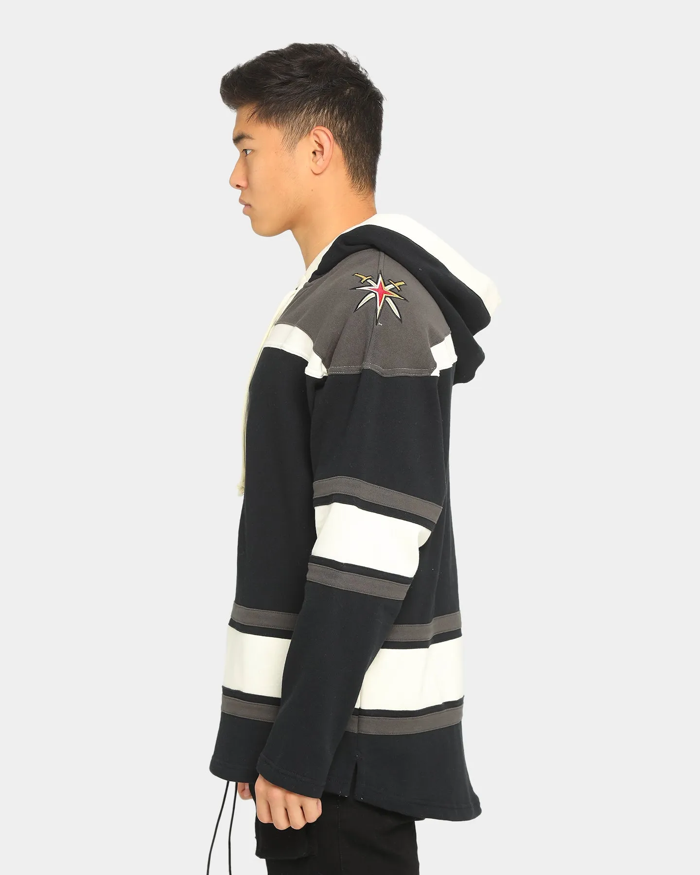 47 Brand Golden Knights Superior Lacer Hoodie Jet Black