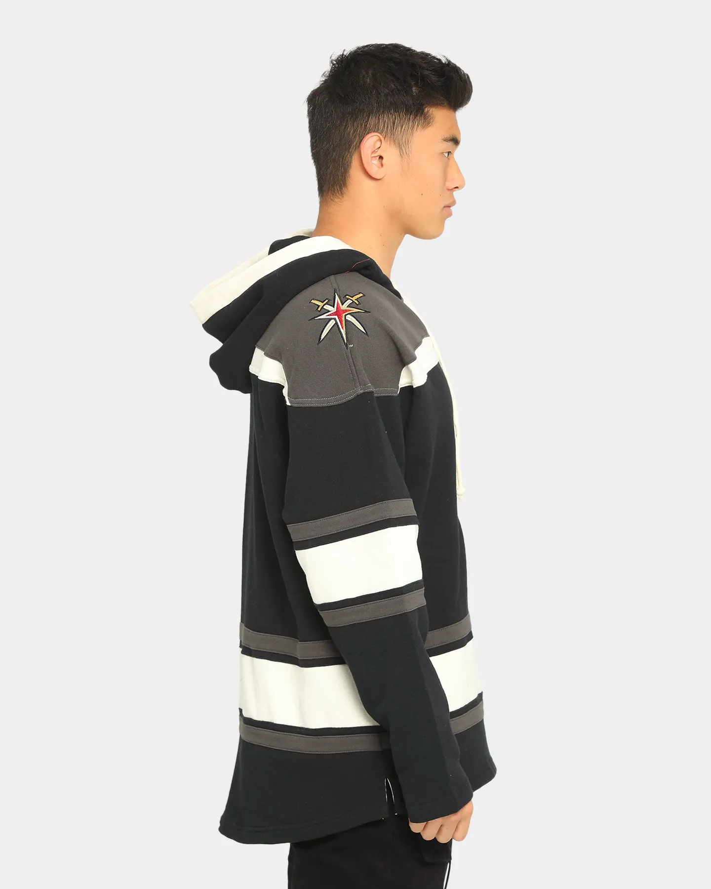 47 Brand Golden Knights Superior Lacer Hoodie Jet Black