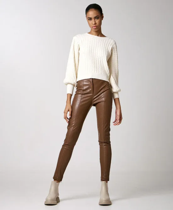 Access Fashion Cream Cable Knit Sweater