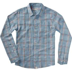 Altamont Wailer Men's Collared Shirt - Blue - Large