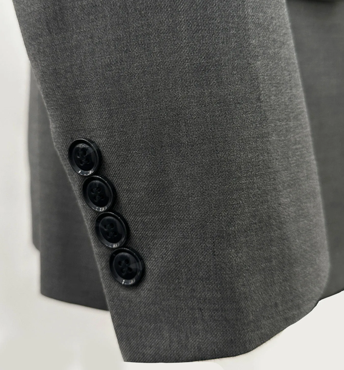 Angelo Rossi Modern Fit Vested Suit - Charcoal