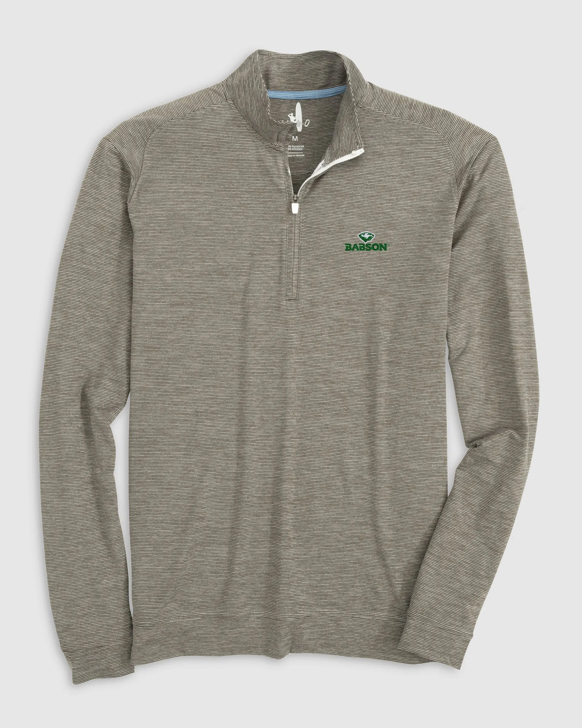 Babson Vaughn Striped Performance 1/4 Zip