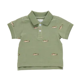 Baby Boys Alec Shirt - Rainbow Trout