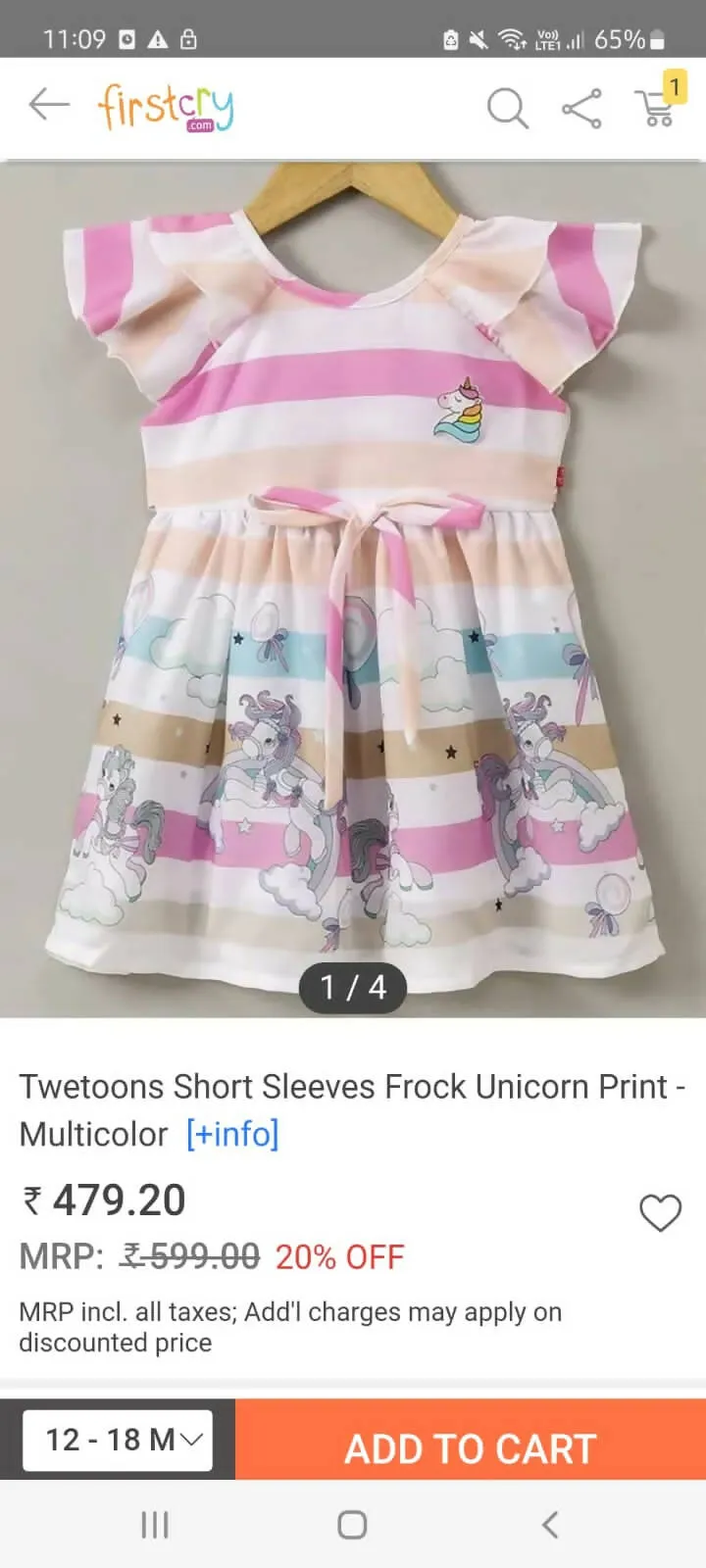 Baby Frocks   Sling Doll Bag   Boots(combo of 4)