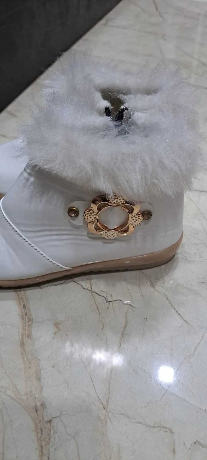 Baby Frocks   Sling Doll Bag   Boots(combo of 4)