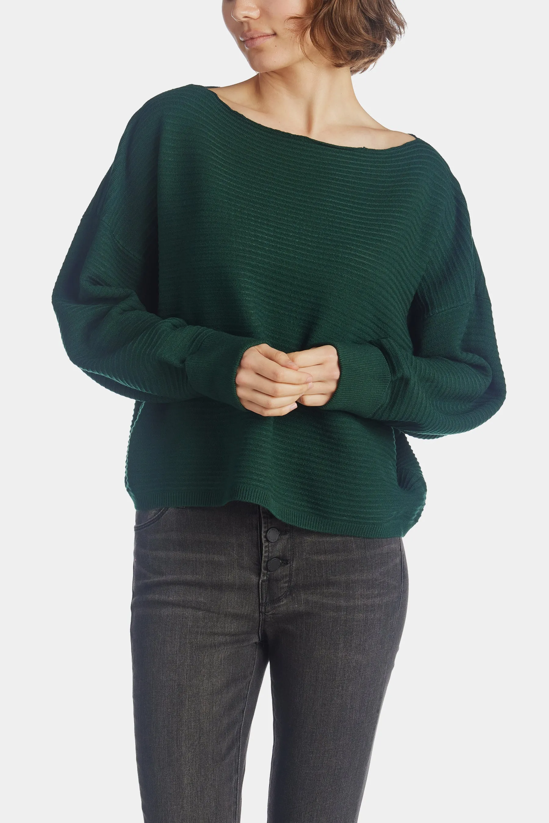 Babysoft Slash Neck Sweater