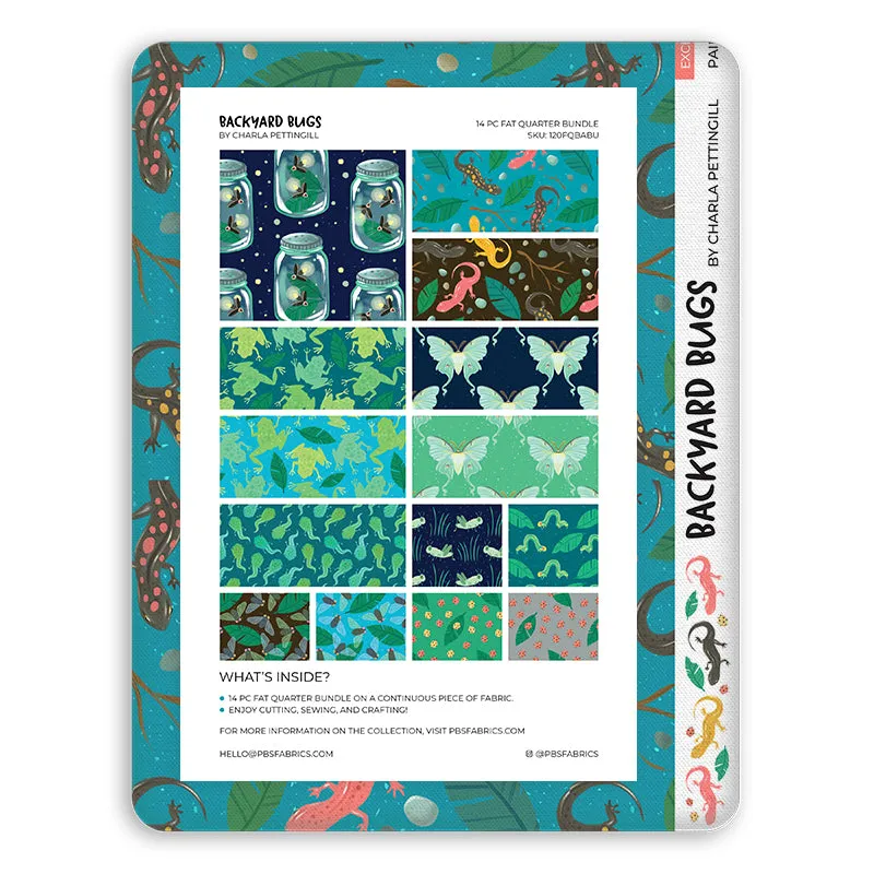 Backyard Bugs - Flat Fat Stack 14 PC