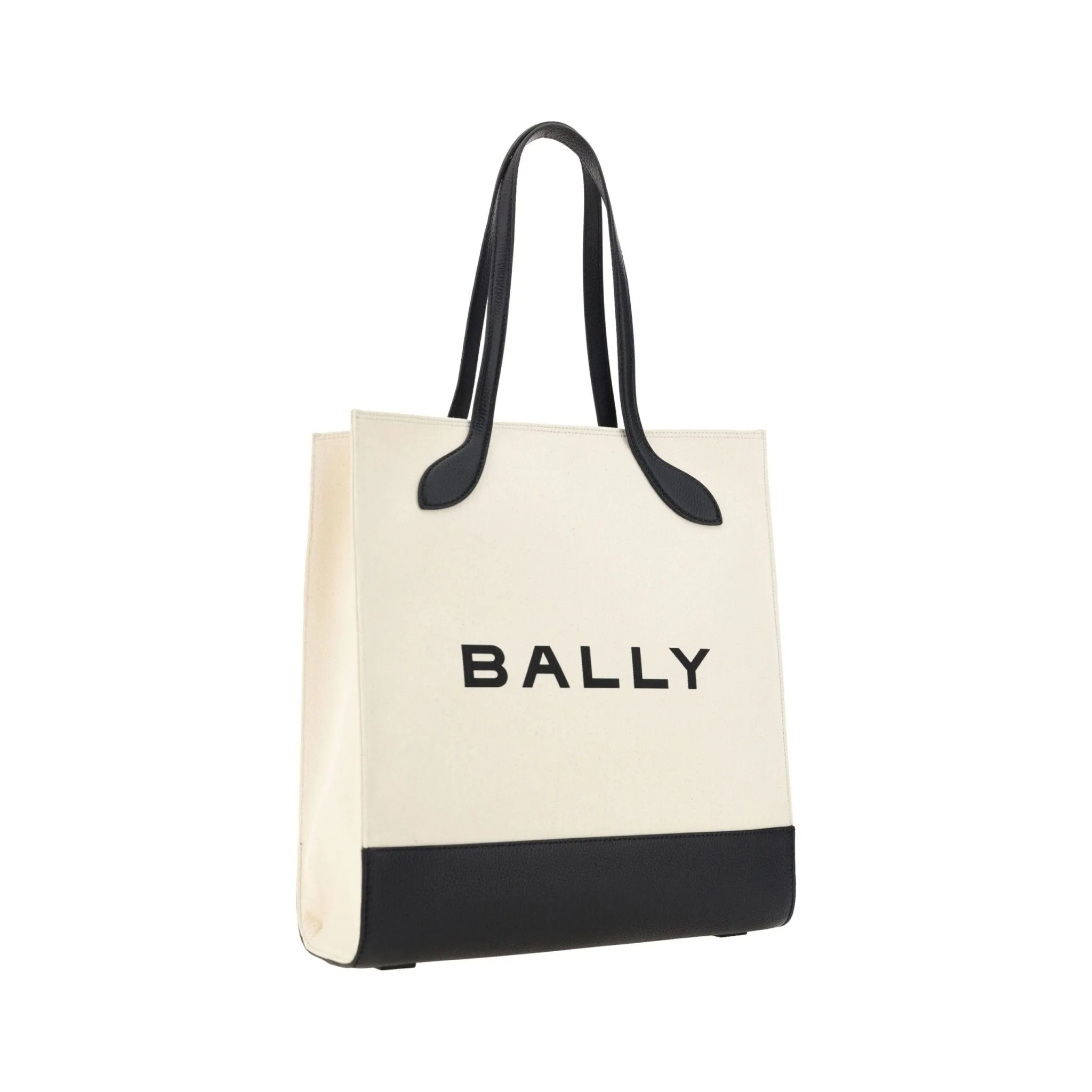 Bally Chic Monochrome Leather Tote Bag