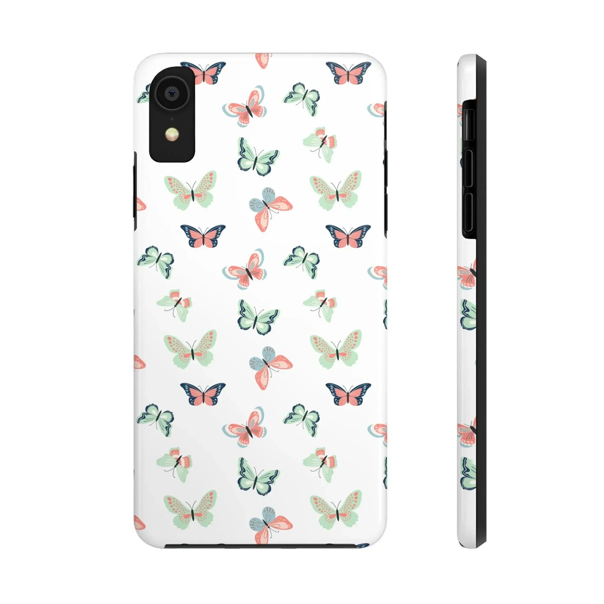 Beautiful Butterfly | White Butterfly Case