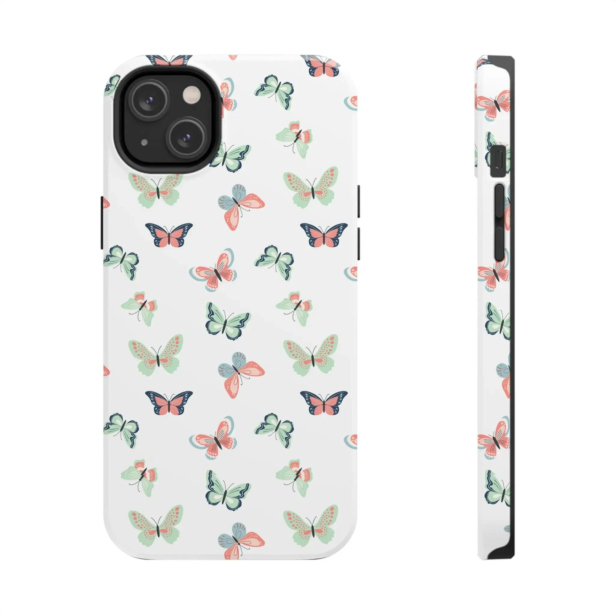 Beautiful Butterfly | White Butterfly Case
