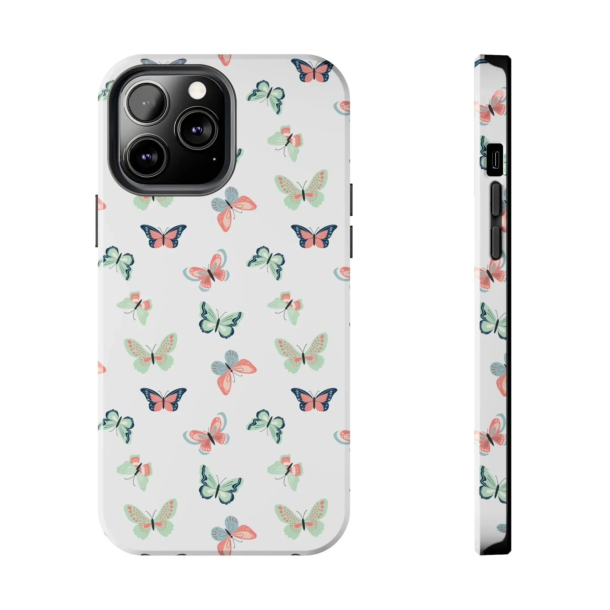 Beautiful Butterfly | White Butterfly Case