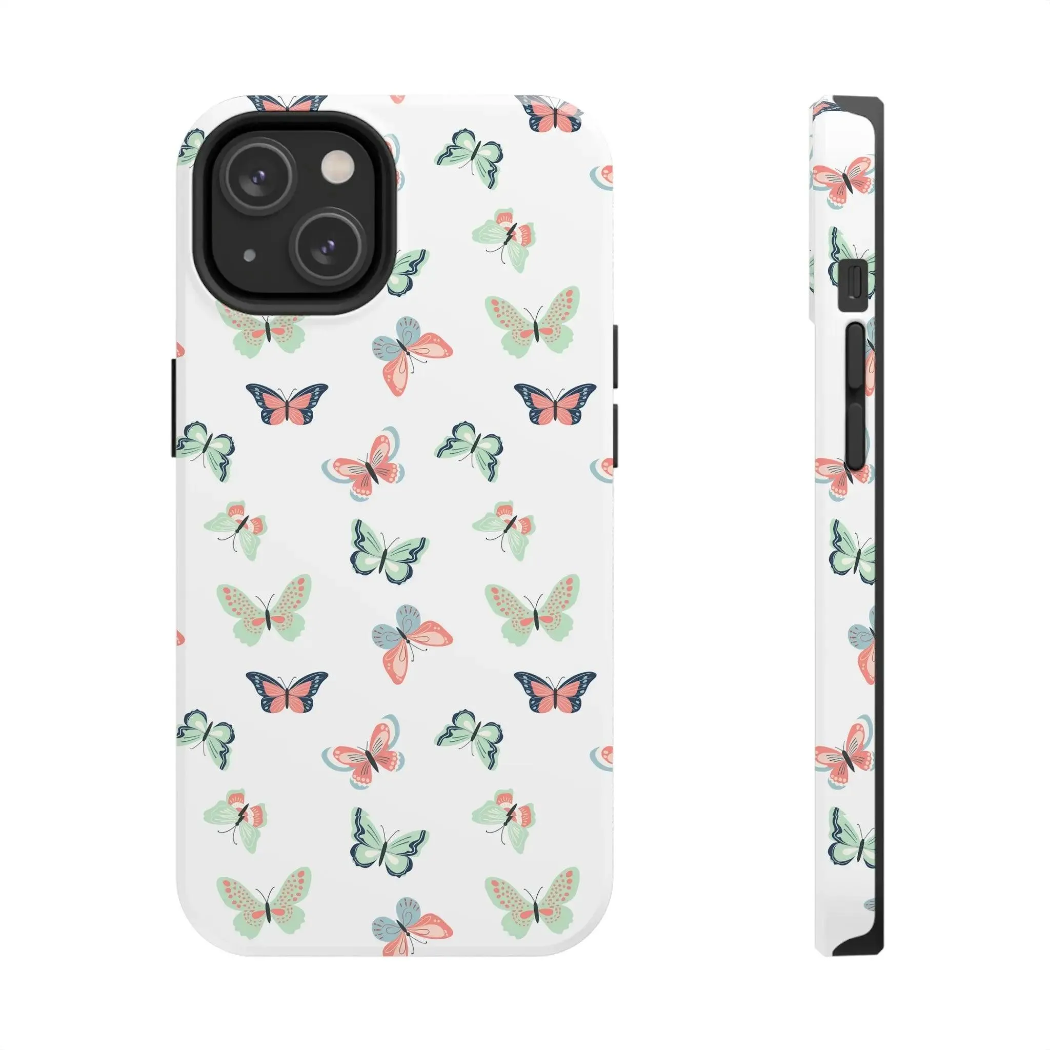 Beautiful Butterfly | White Butterfly Case