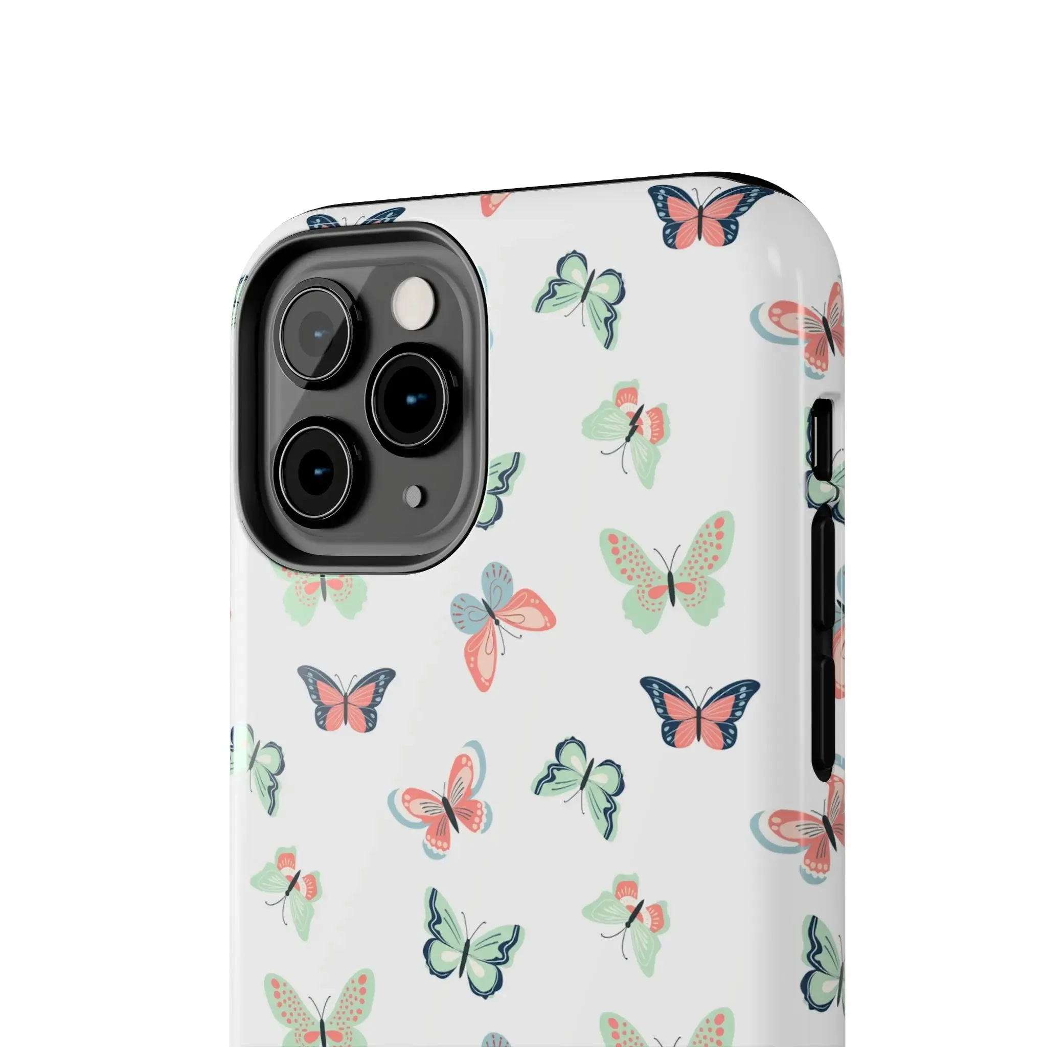 Beautiful Butterfly | White Butterfly Case