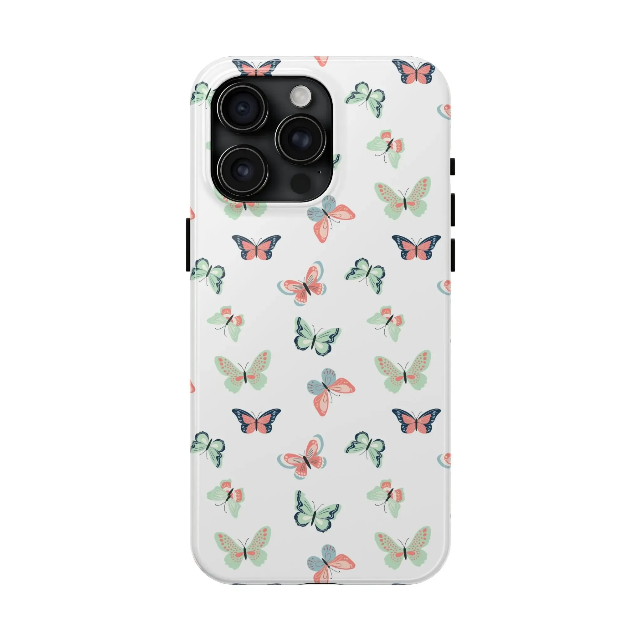 Beautiful Butterfly | White Butterfly Case