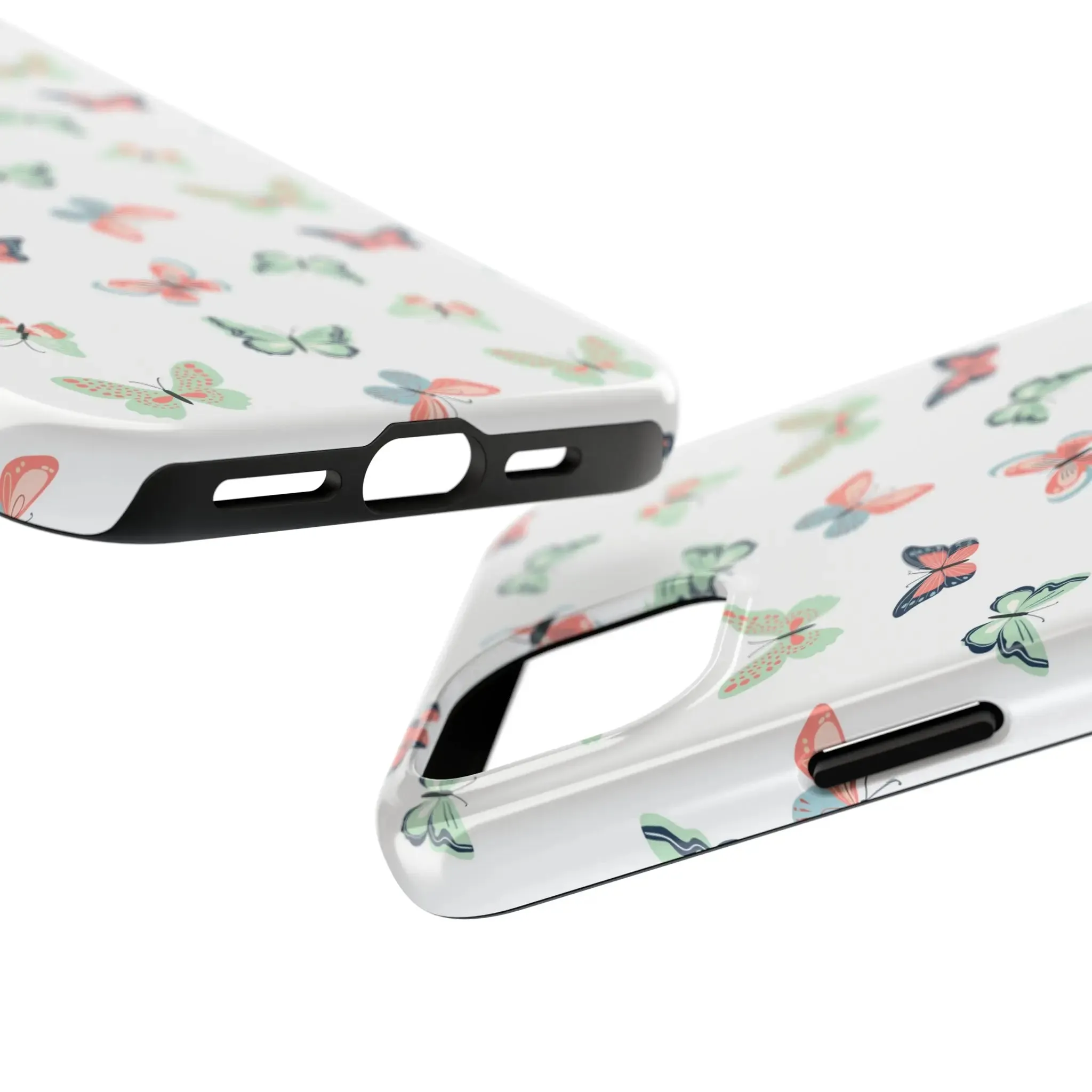 Beautiful Butterfly | White Butterfly Case