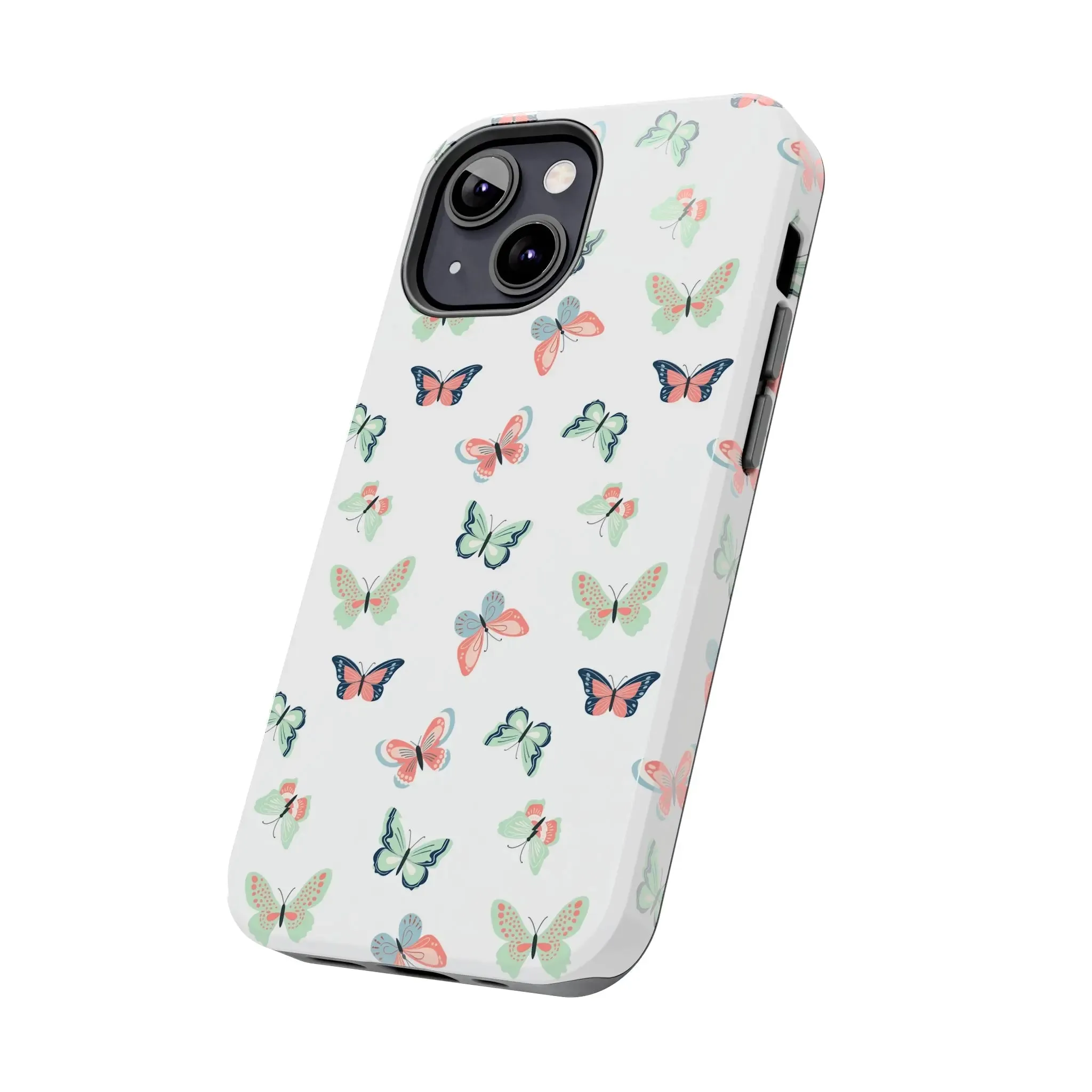 Beautiful Butterfly | White Butterfly Case