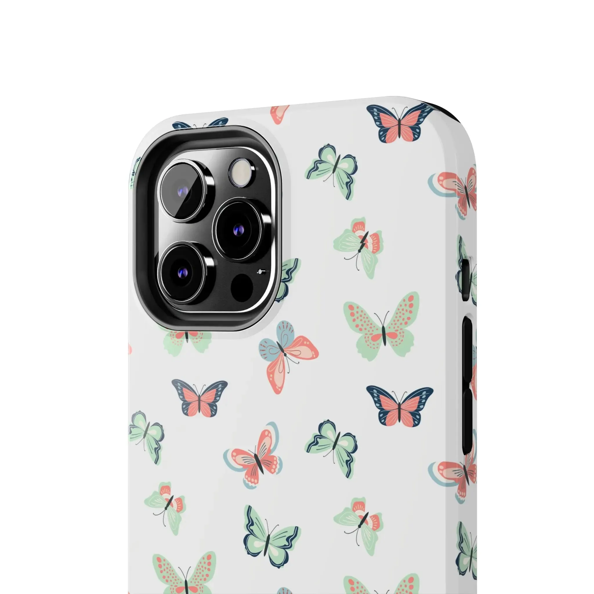 Beautiful Butterfly | White Butterfly Case