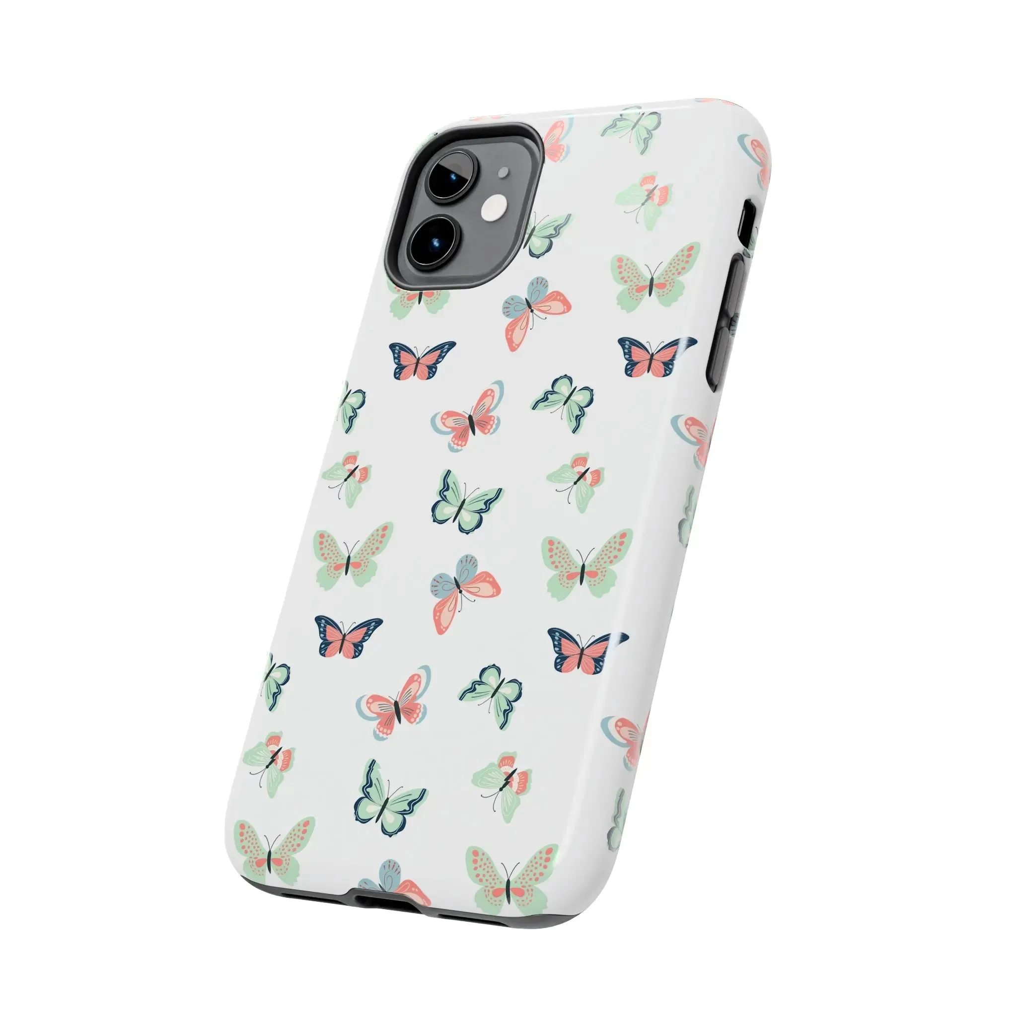 Beautiful Butterfly | White Butterfly Case