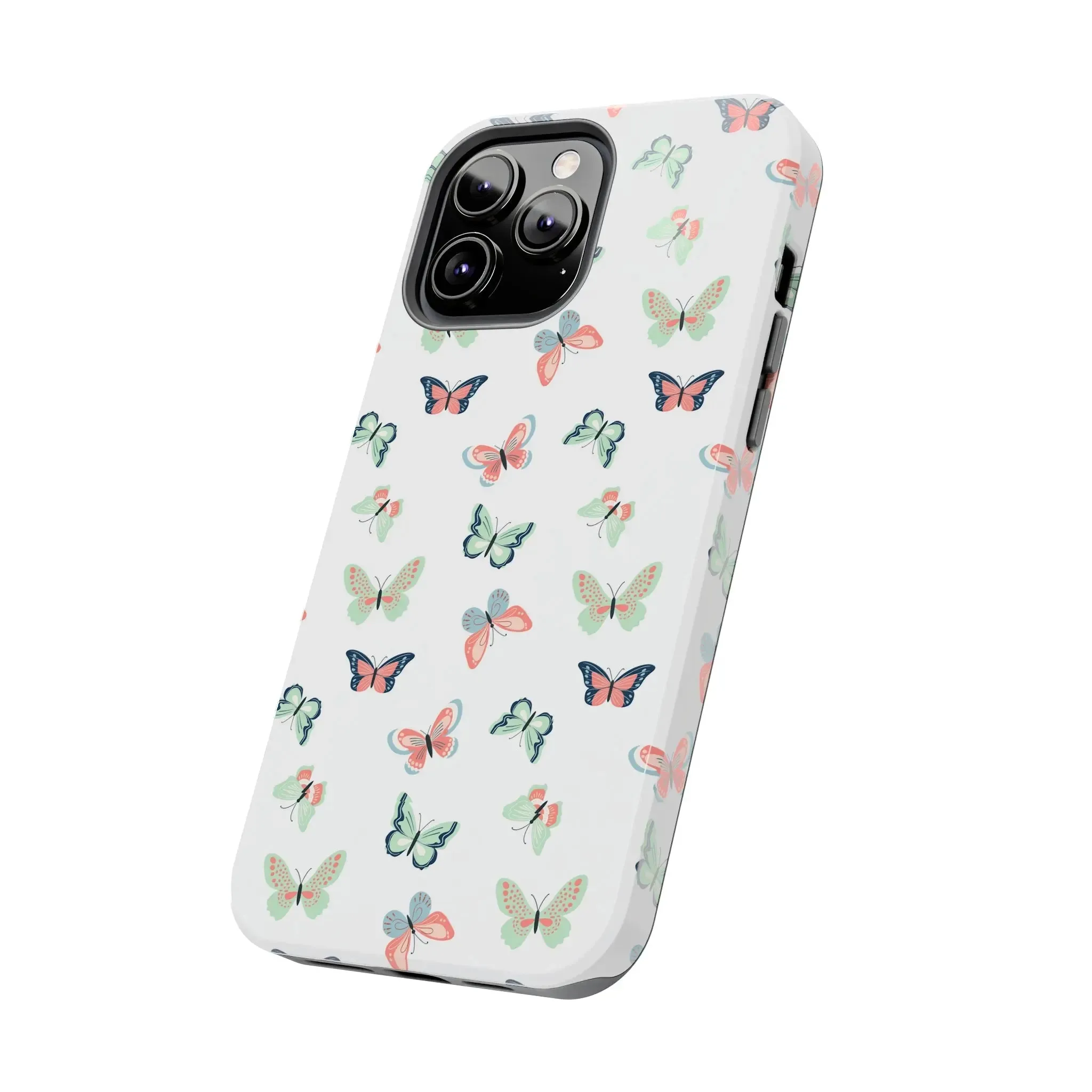 Beautiful Butterfly | White Butterfly Case
