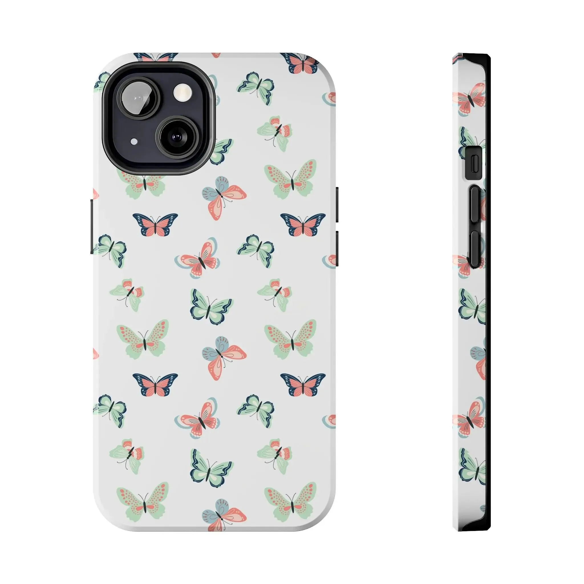 Beautiful Butterfly | White Butterfly Case