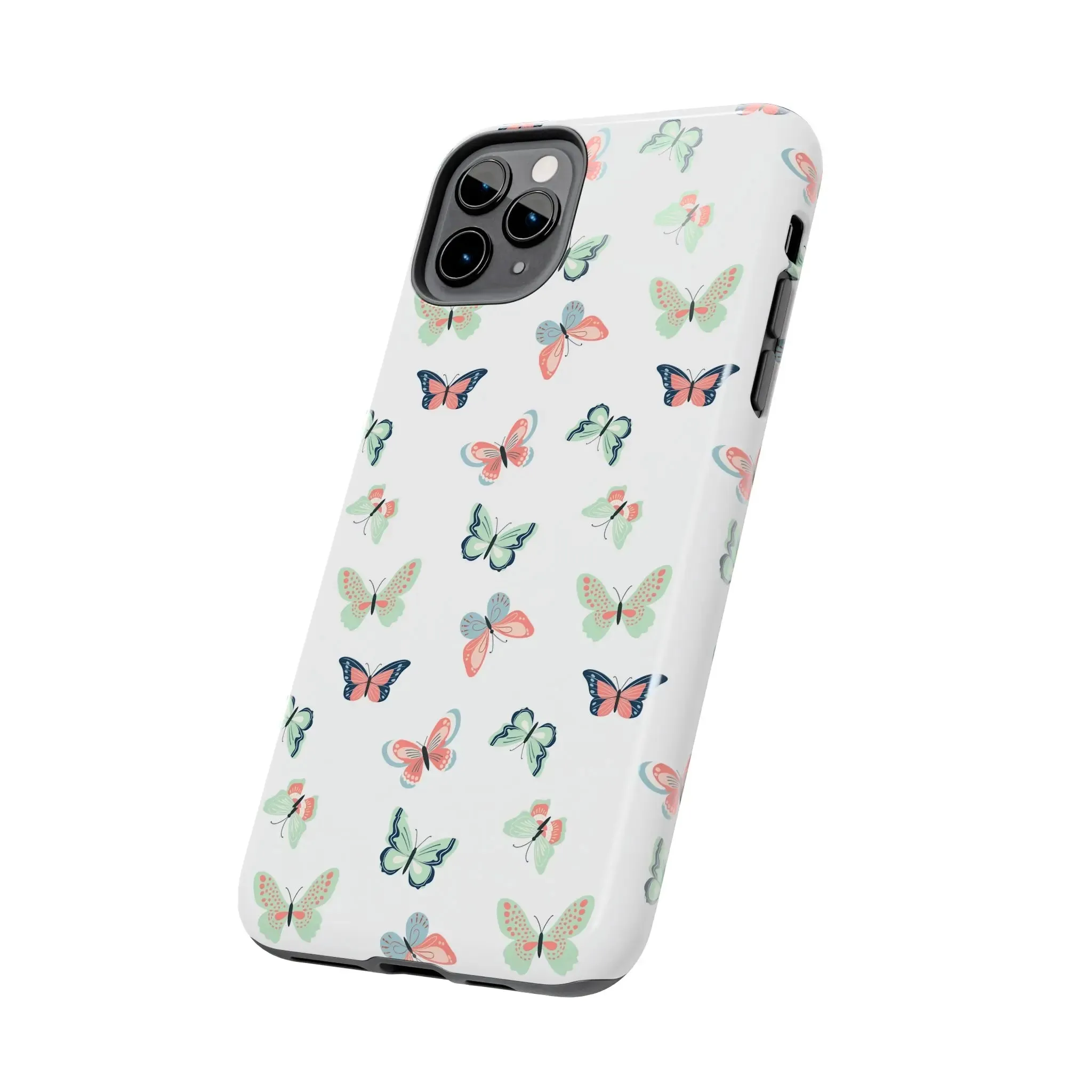 Beautiful Butterfly | White Butterfly Case