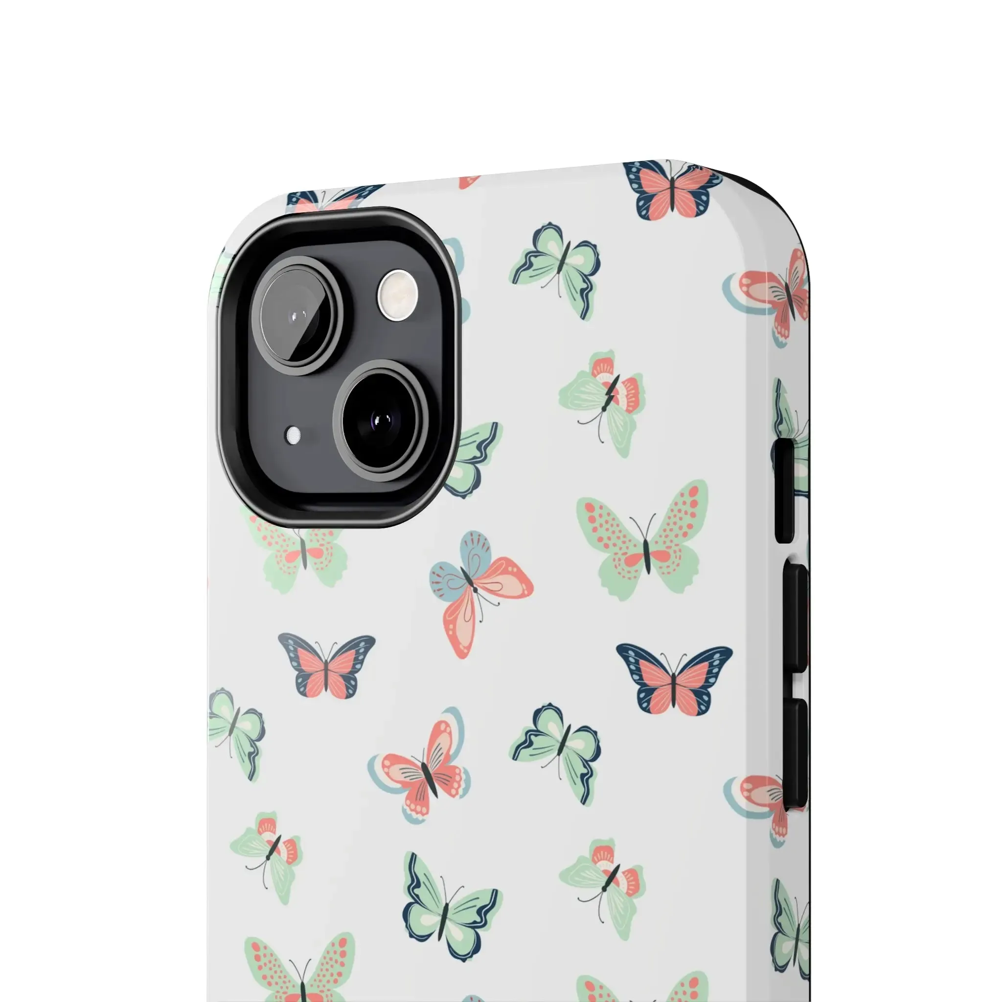 Beautiful Butterfly | White Butterfly Case