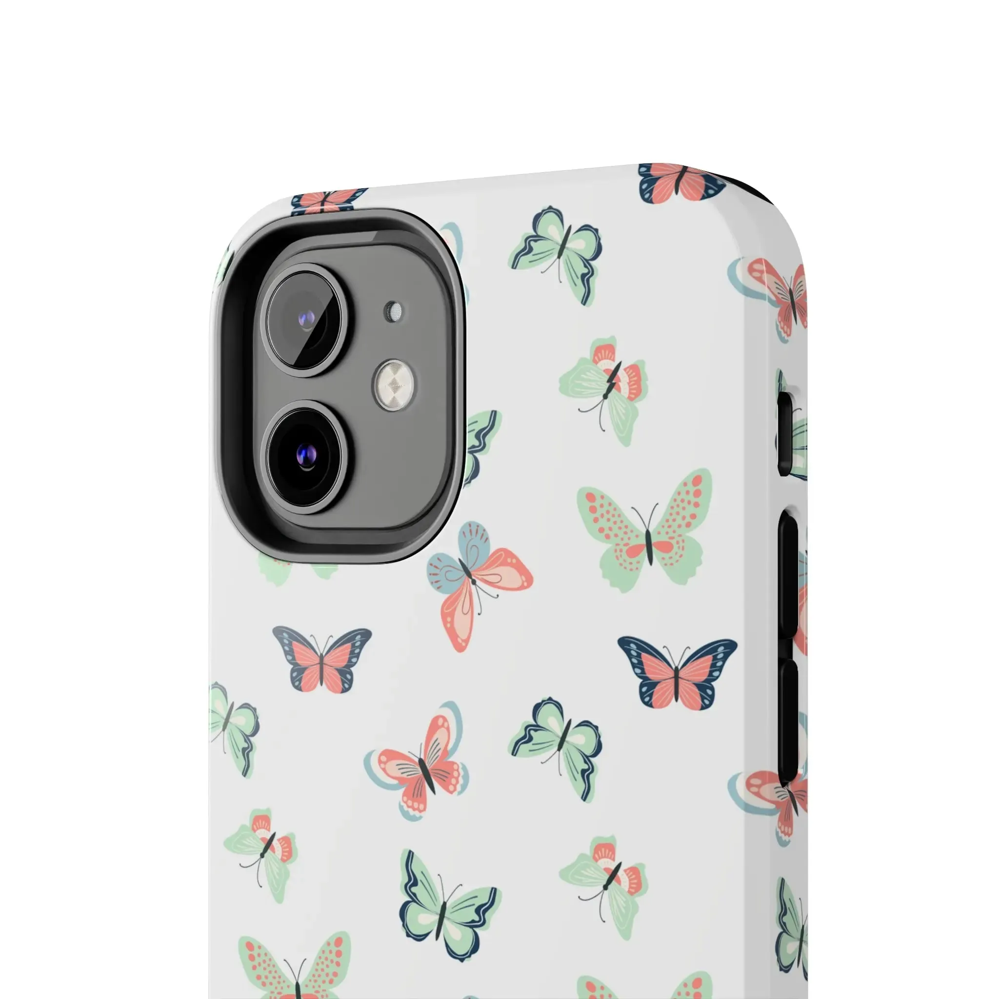 Beautiful Butterfly | White Butterfly Case