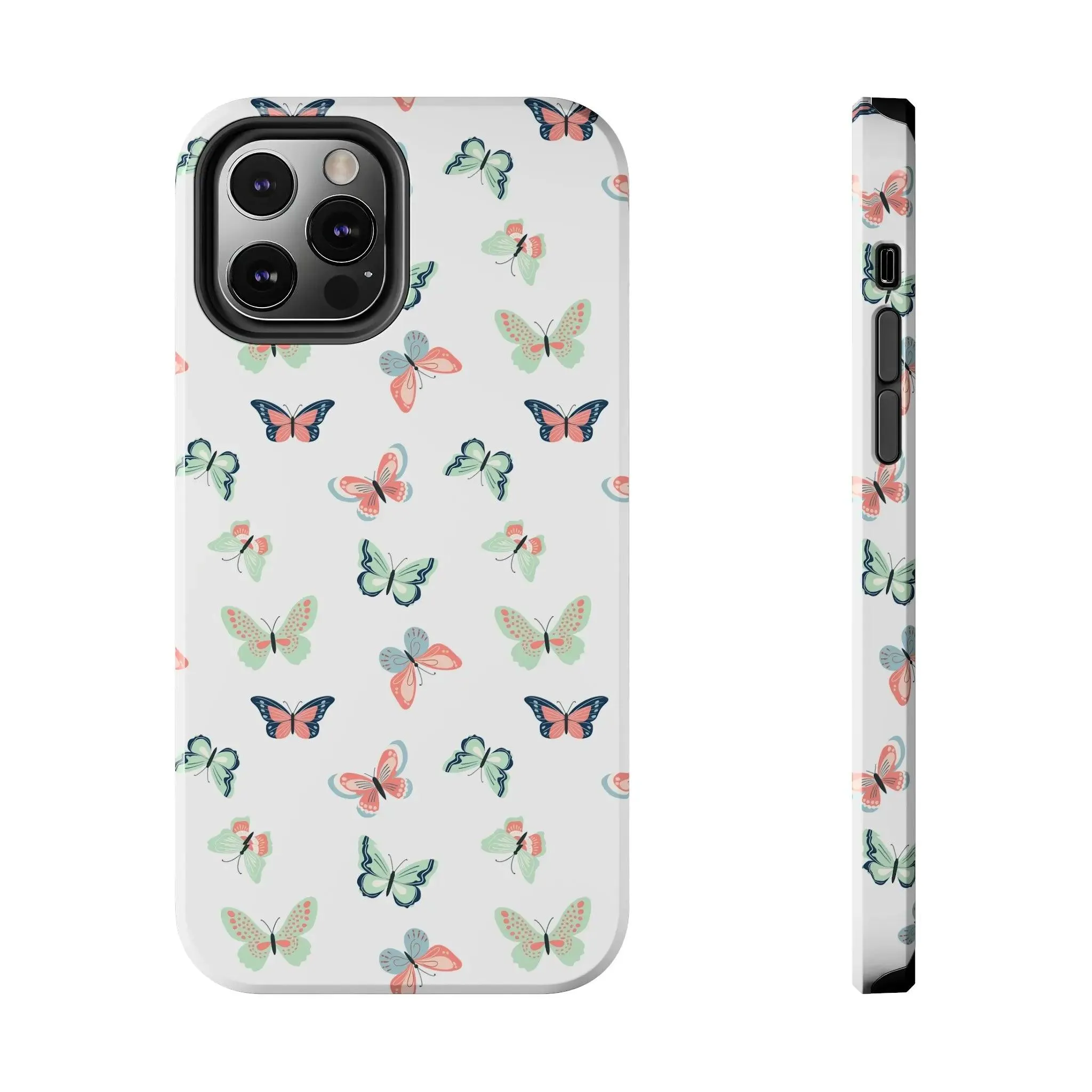 Beautiful Butterfly | White Butterfly Case