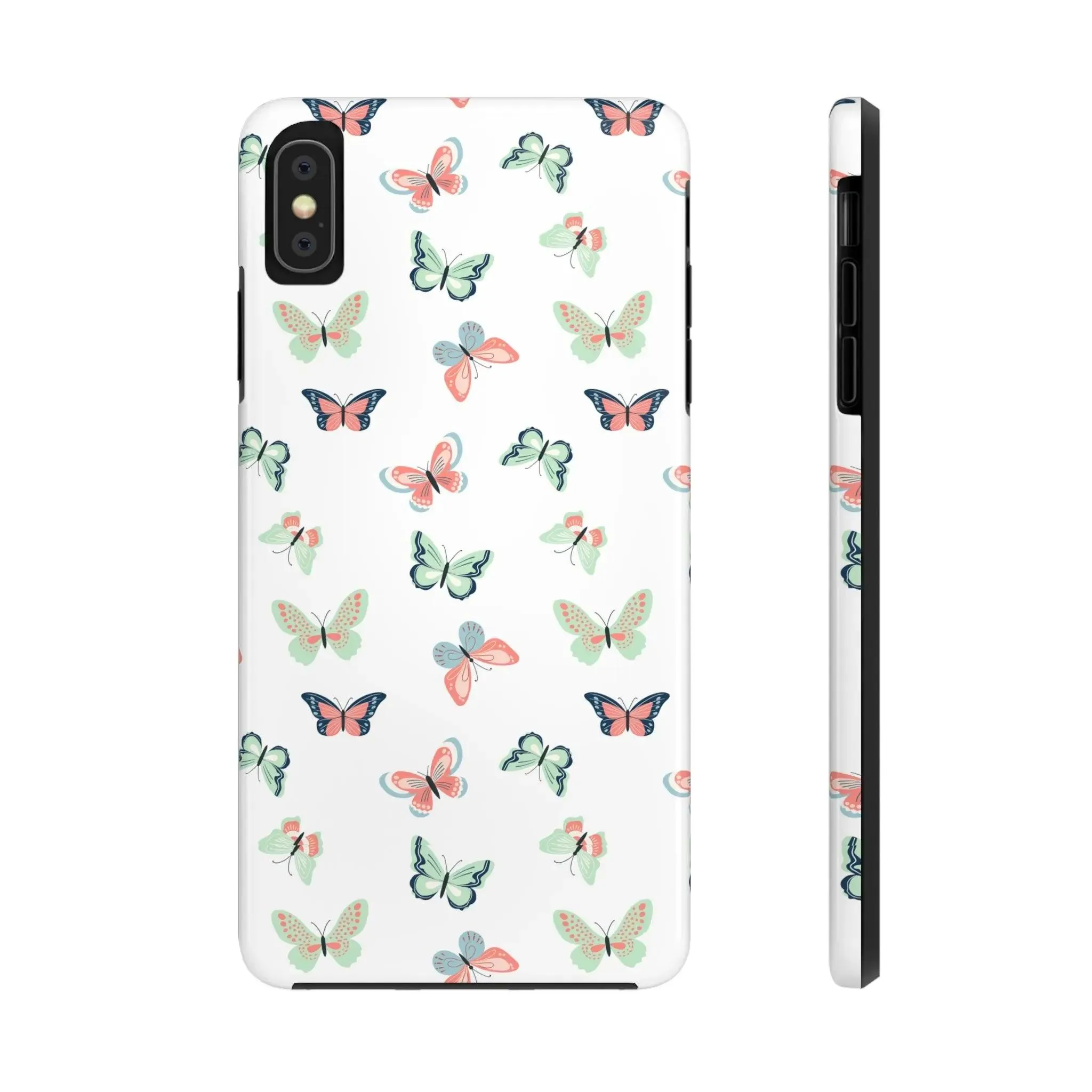 Beautiful Butterfly | White Butterfly Case