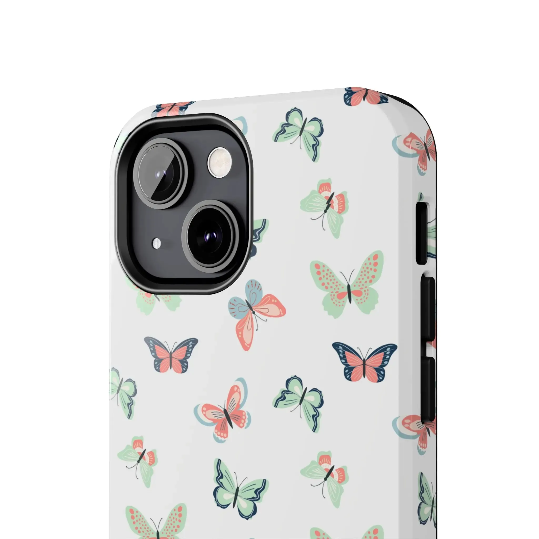 Beautiful Butterfly | White Butterfly Case