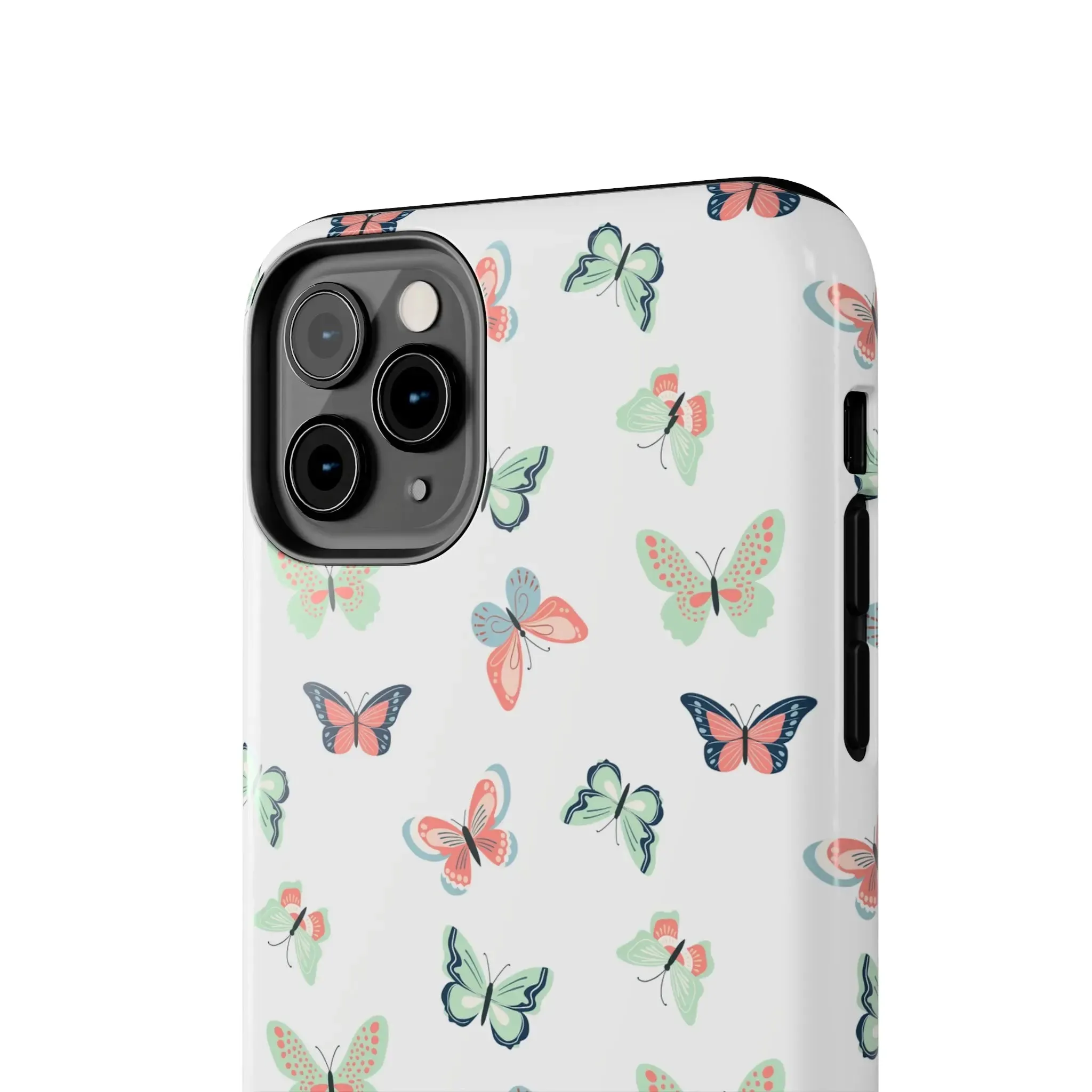 Beautiful Butterfly | White Butterfly Case