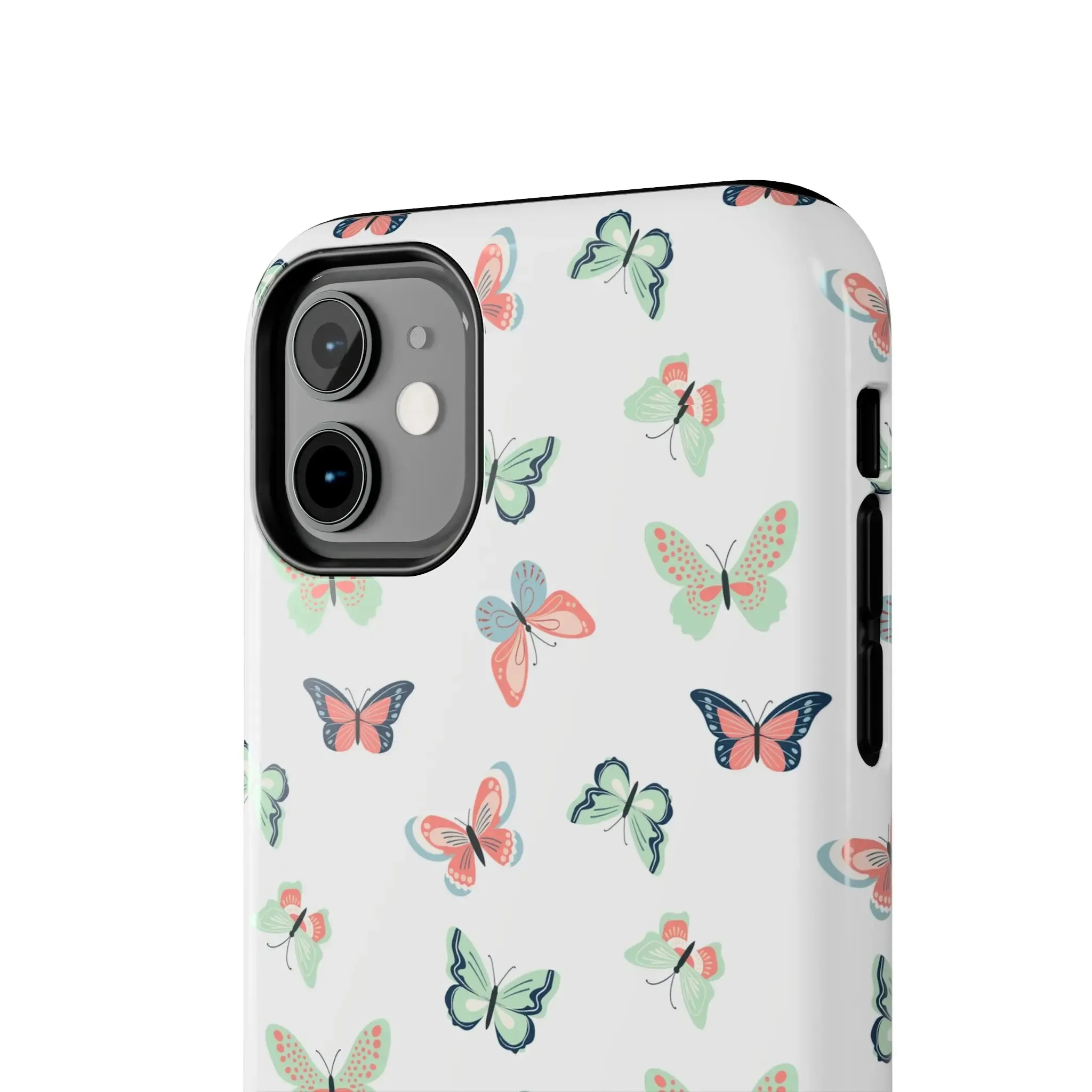 Beautiful Butterfly | White Butterfly Case