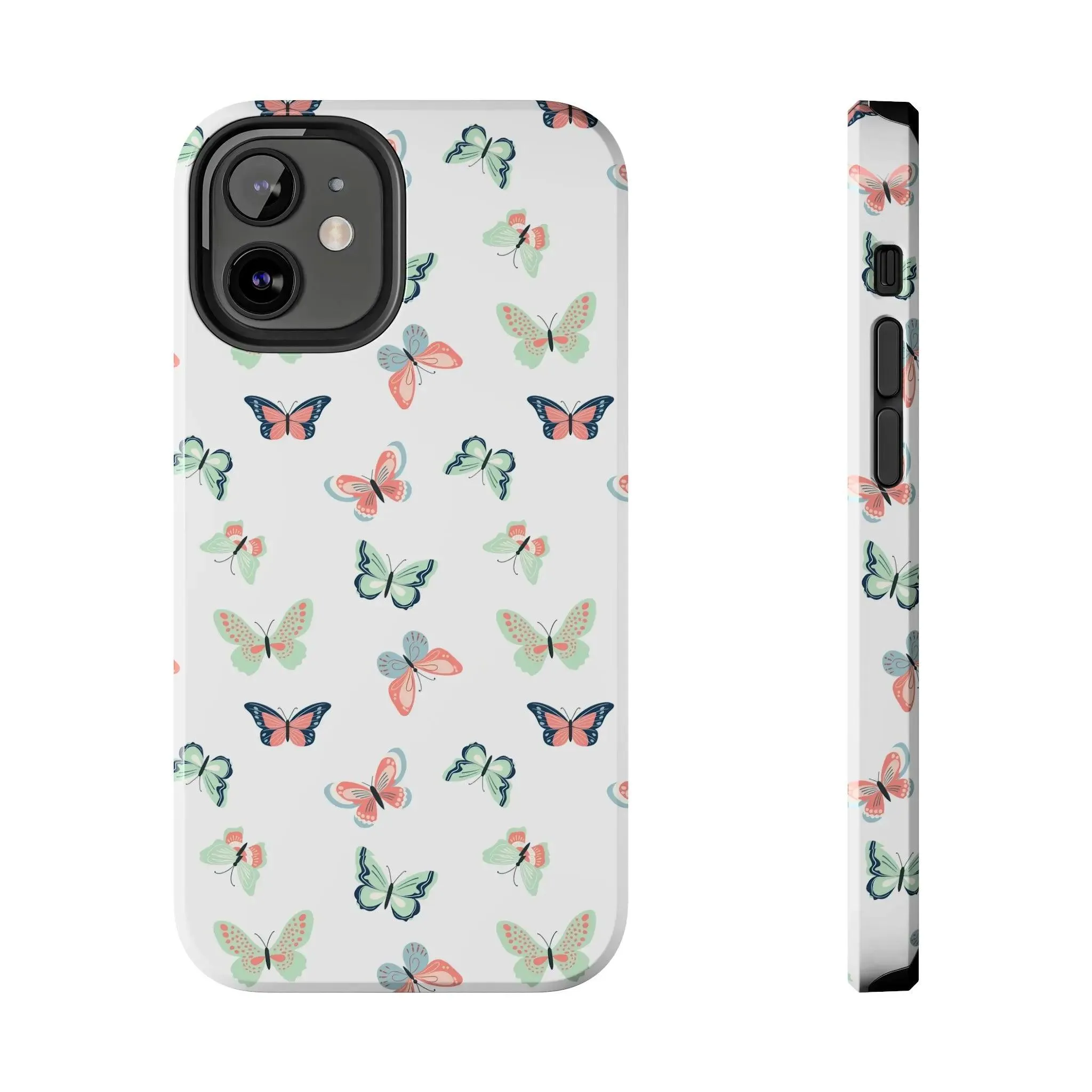 Beautiful Butterfly | White Butterfly Case