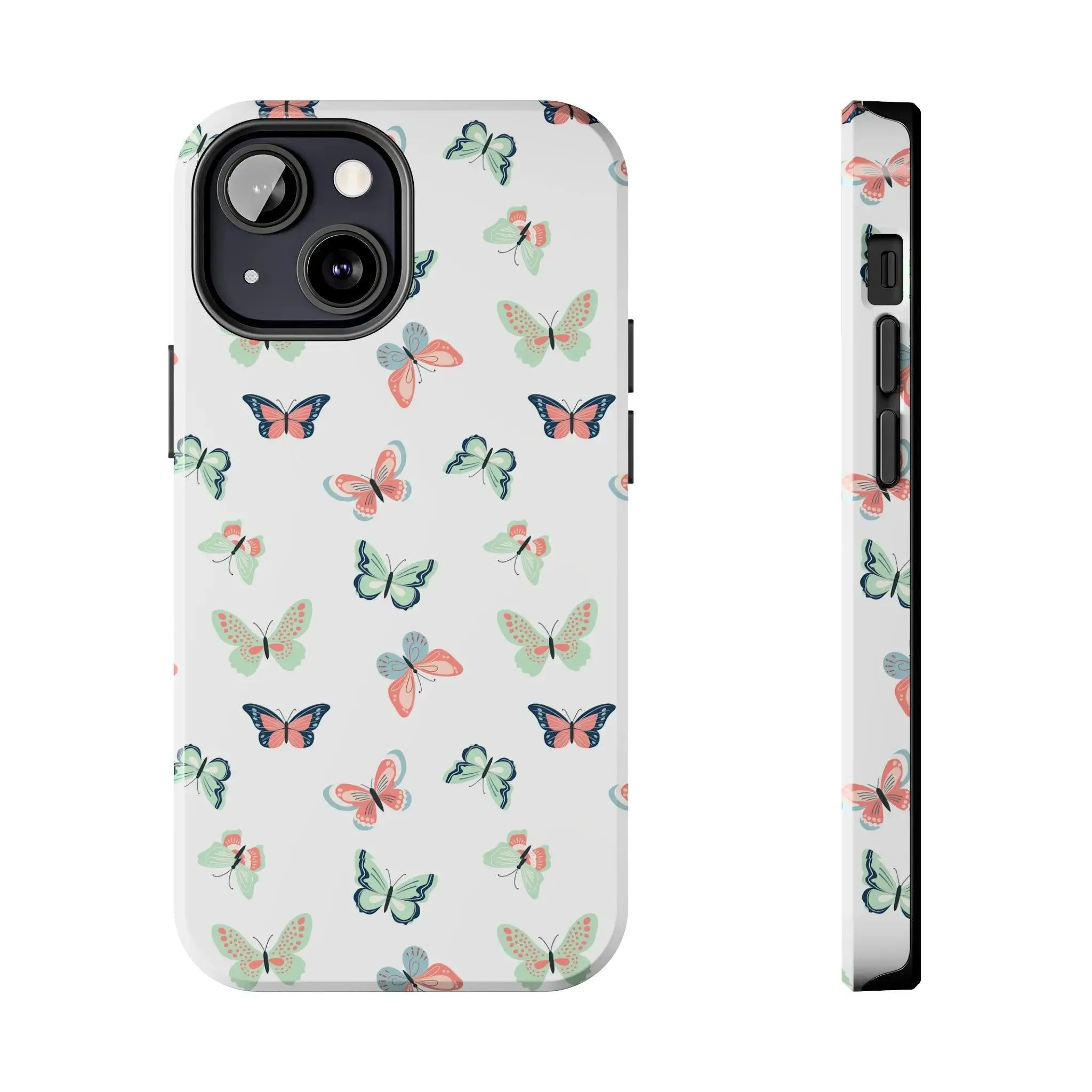 Beautiful Butterfly | White Butterfly Case