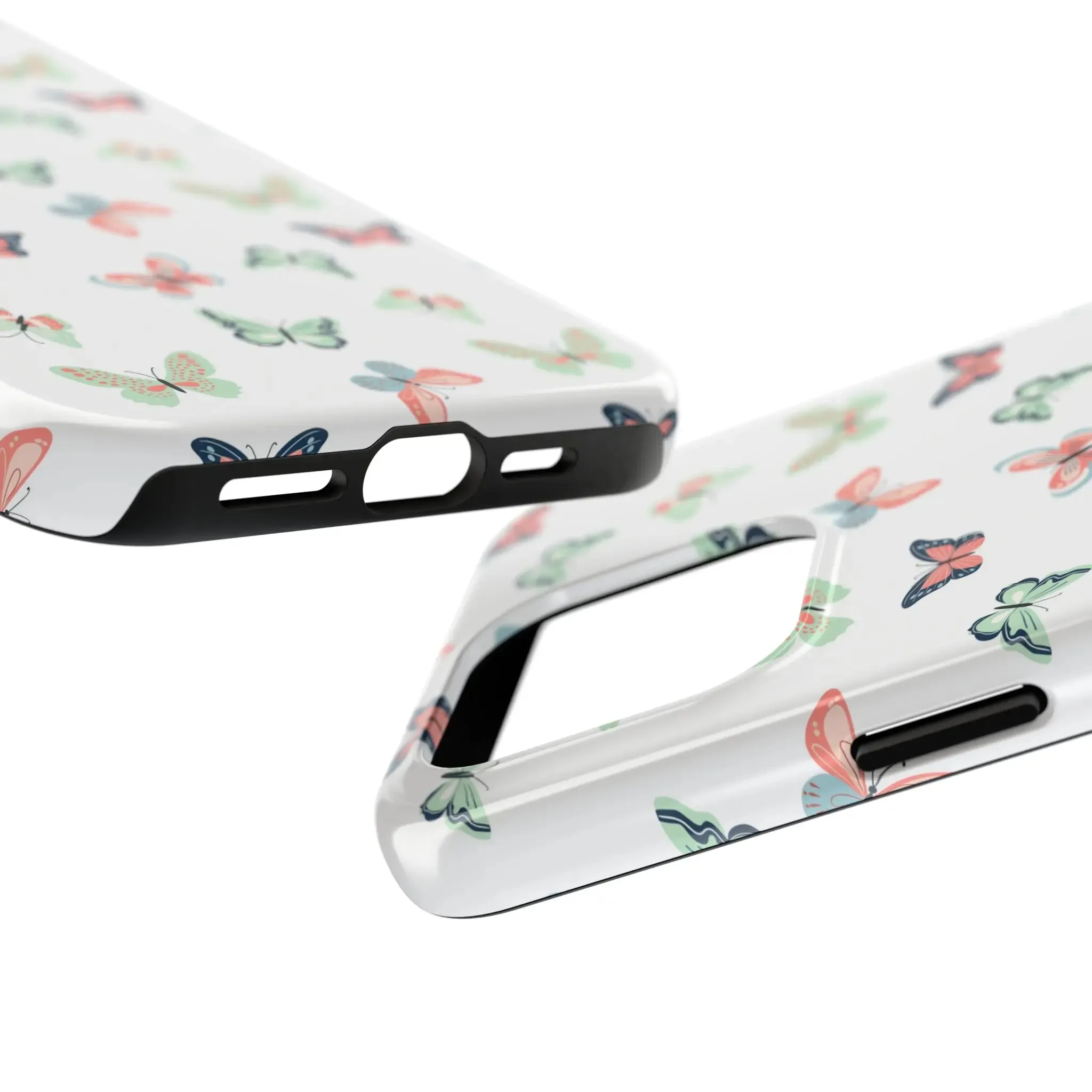 Beautiful Butterfly | White Butterfly Case