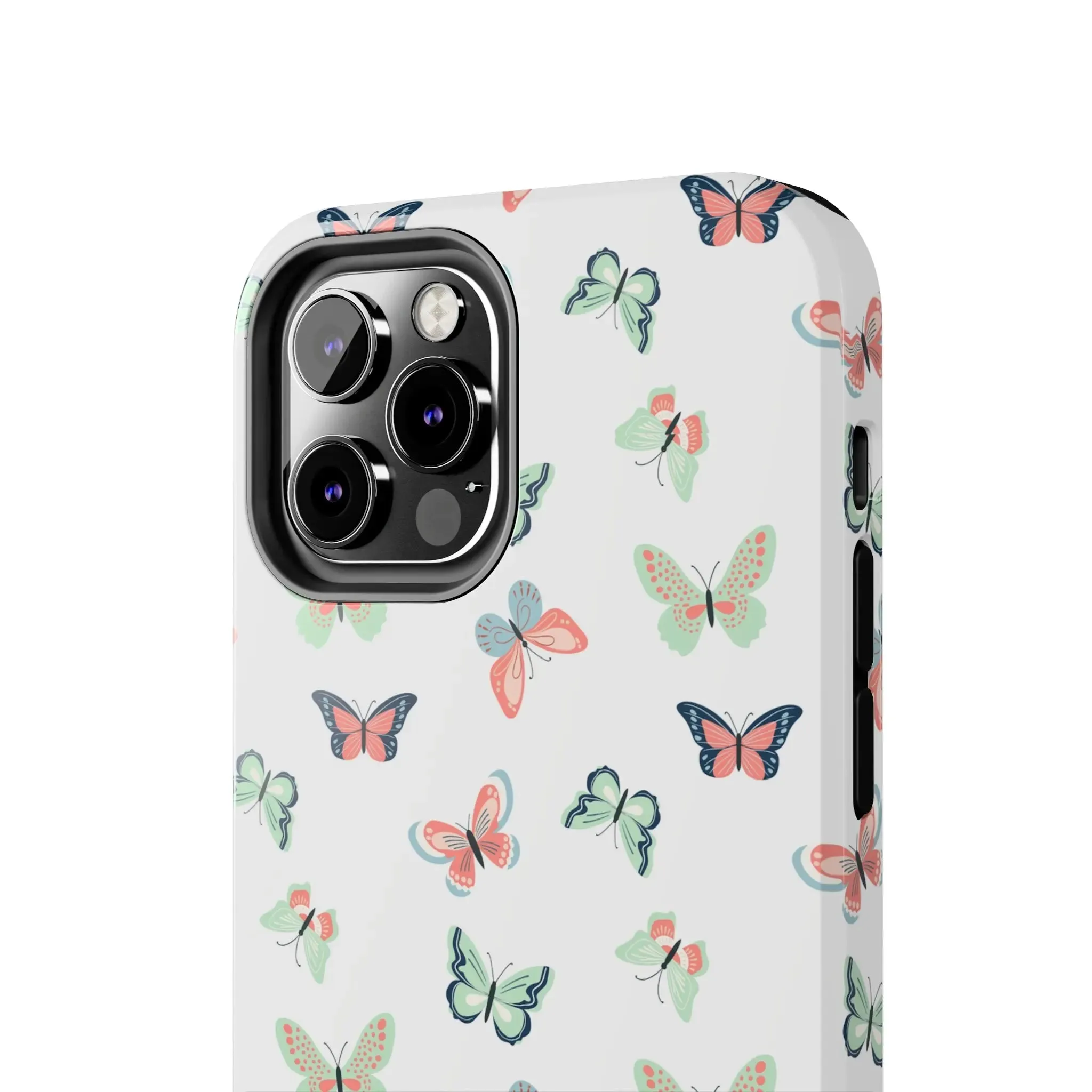 Beautiful Butterfly | White Butterfly Case