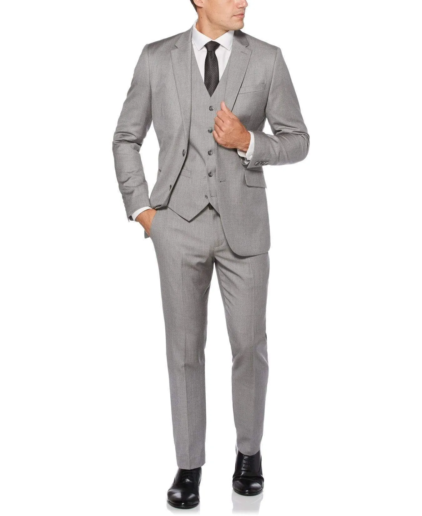 Big & Tall Herringbone Suit Jacket