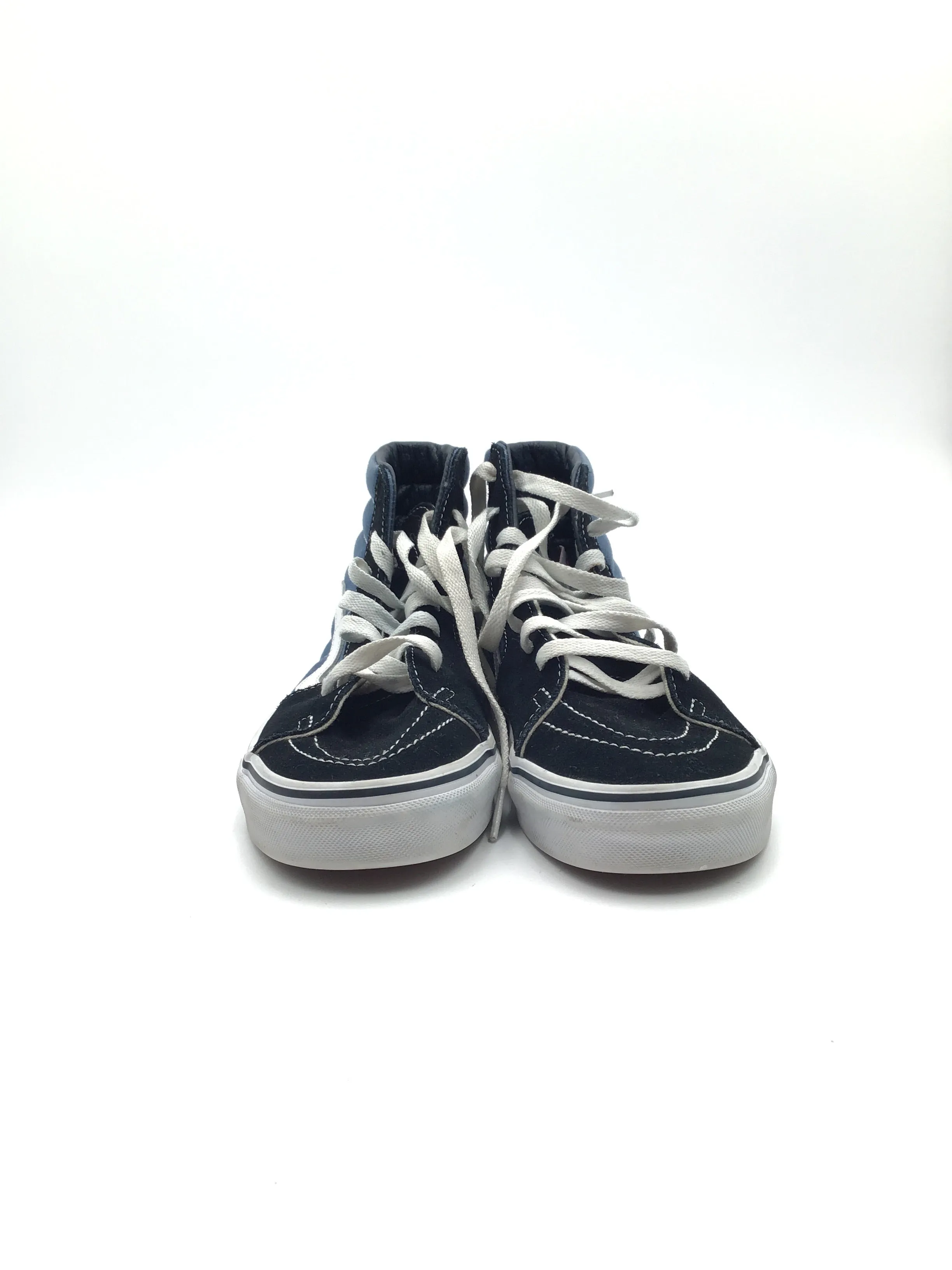 Blue Shoes Athletic Vans, Size 8