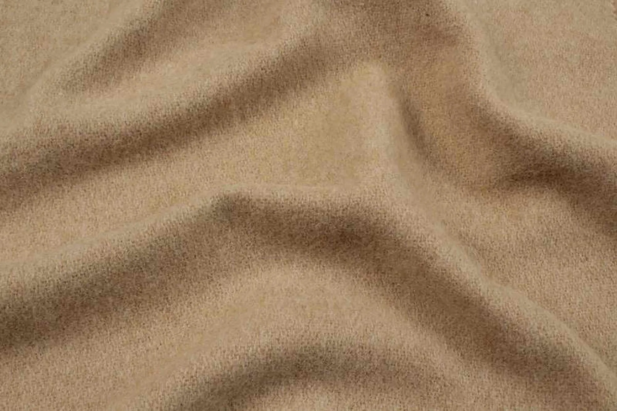 Brushed Recycled Wool Blend for Coats