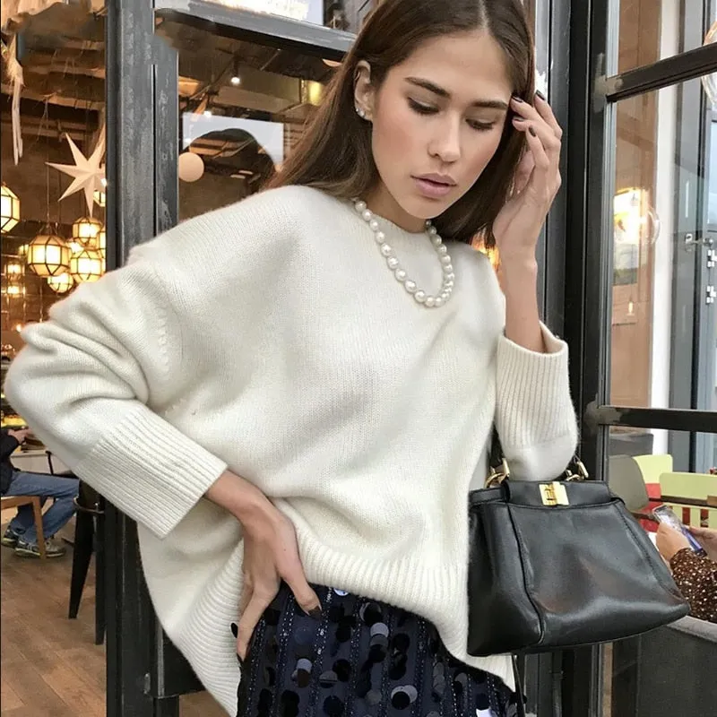 Cashmere Elegant Women Sweater