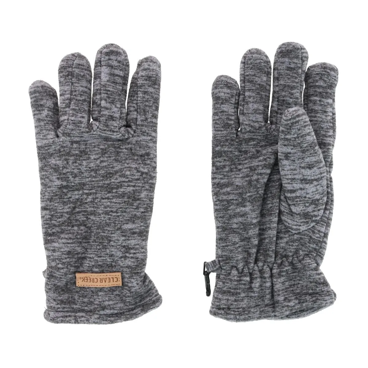 Clear Creek Men's Space Dyed Sherpa Lined Fleece Winter Glove