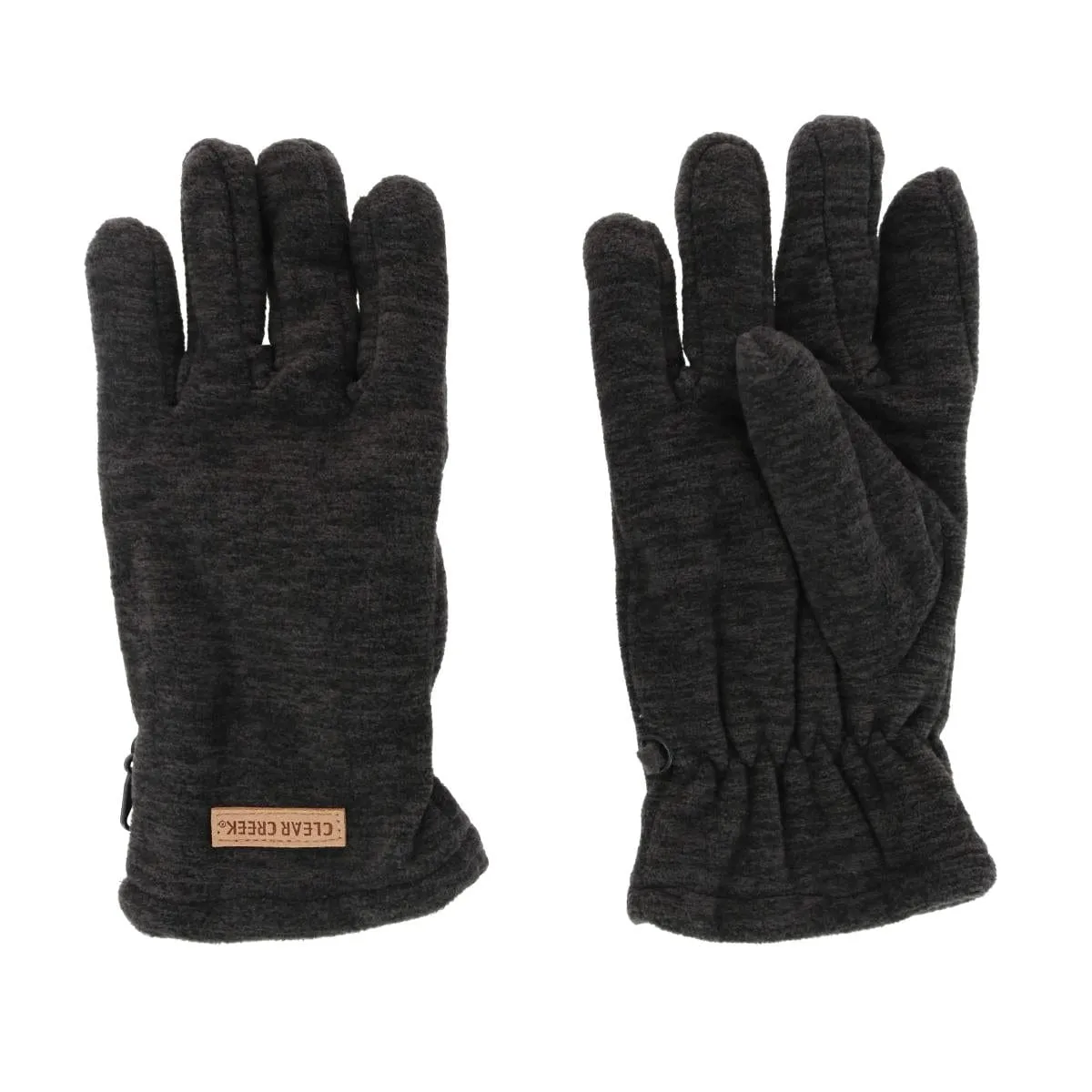 Clear Creek Men's Space Dyed Sherpa Lined Fleece Winter Glove