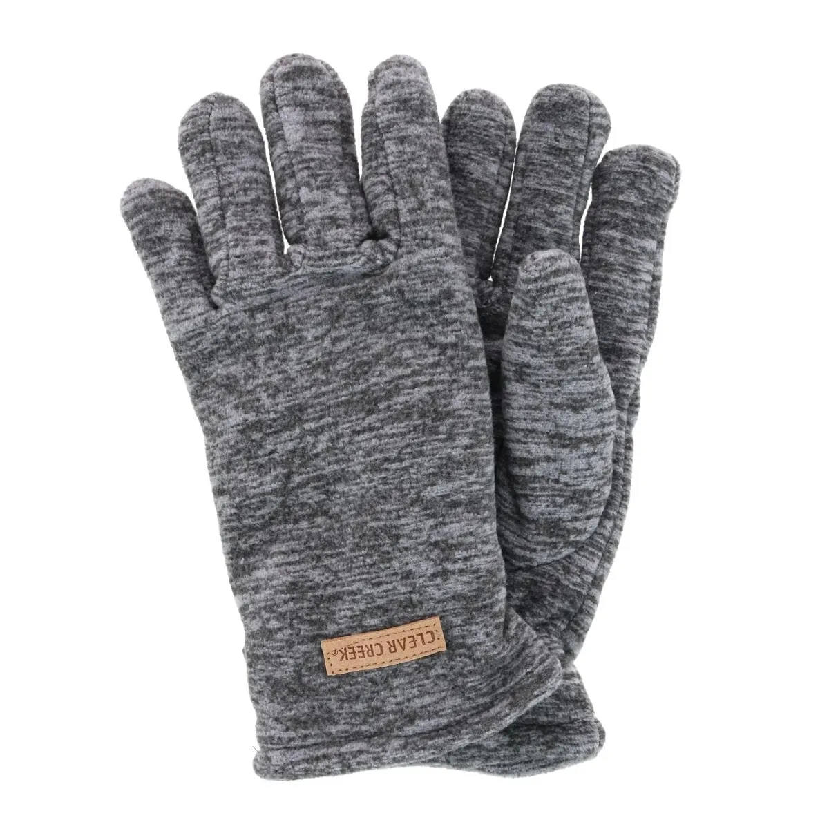 Clear Creek Men's Space Dyed Sherpa Lined Fleece Winter Glove