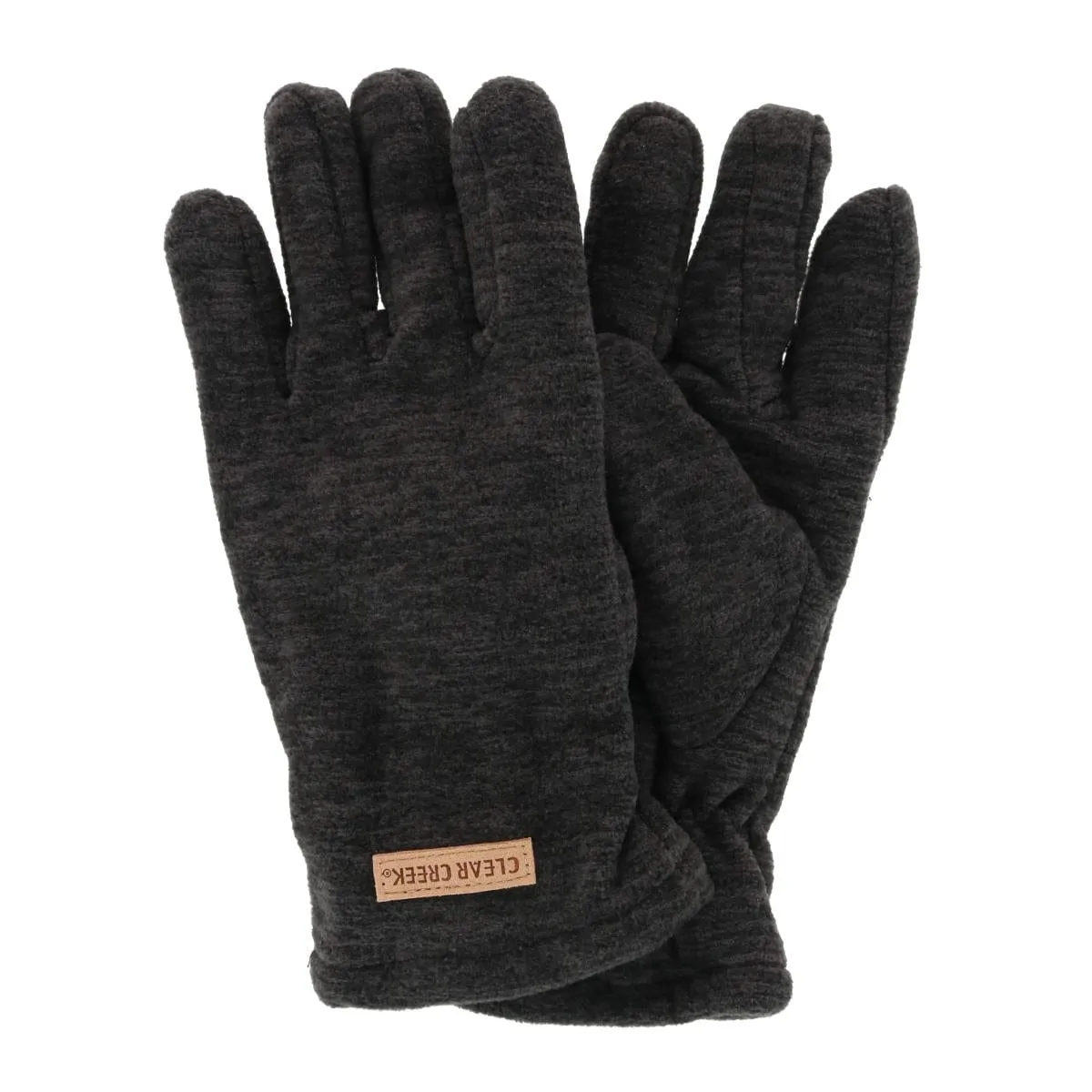 Clear Creek Men's Space Dyed Sherpa Lined Fleece Winter Glove