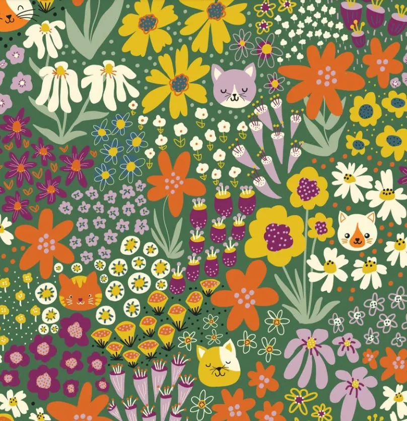 Coin Purse: Peakaboo Cats