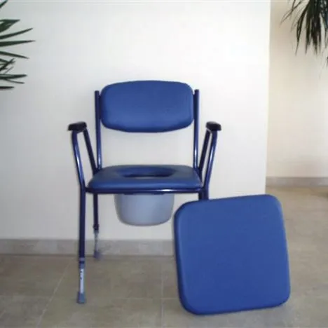 Commode Chair with Adjustable Height